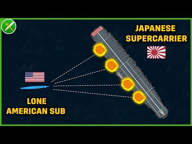 1 US Sub Sinks a Japanese Supercarrier - Sinking of Shinano Documentary