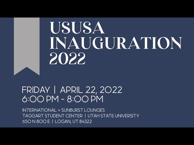 USUSA Inauguration 2022