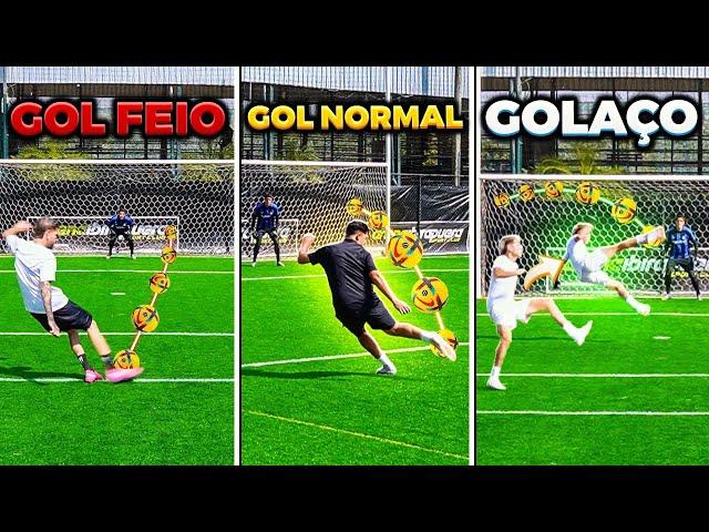 GOL FEIO, GOL NORMAL E GOLAÇO (TEVE MUITO GOLAÇO DIFERENTE )