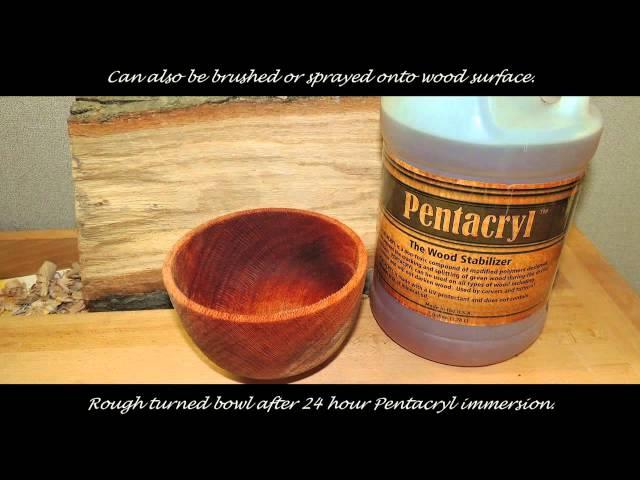 Live Oak Green Bowl, Pentacryl & Odies Oil & Butter, Presented by Woodcraft
