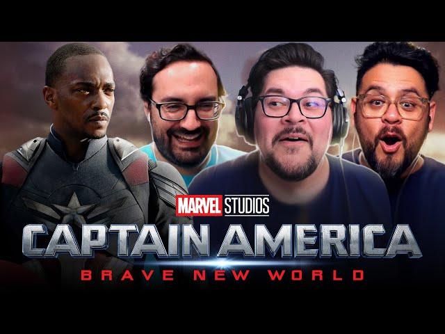 Captain America: Brave New World - Teaser Reaction | Marvel Studios