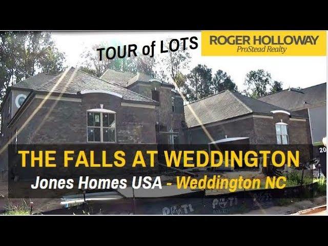 Jones Homes USA in The Falls at Weddington NC  [Driving Tour]