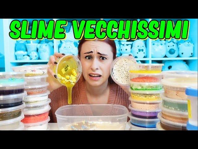 DECLUTTERING SLIME VECCHISSIMI! Di almeno 3 anni!