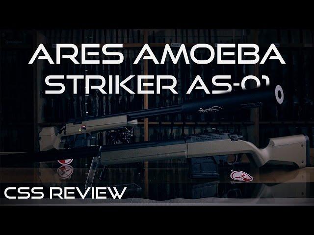 Ares Striker AS01 Airsoft Sniper Rifle Review CSS