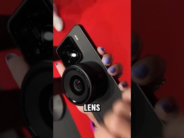 Xiaomi’s modular lens concept is so cool! #MWC2025