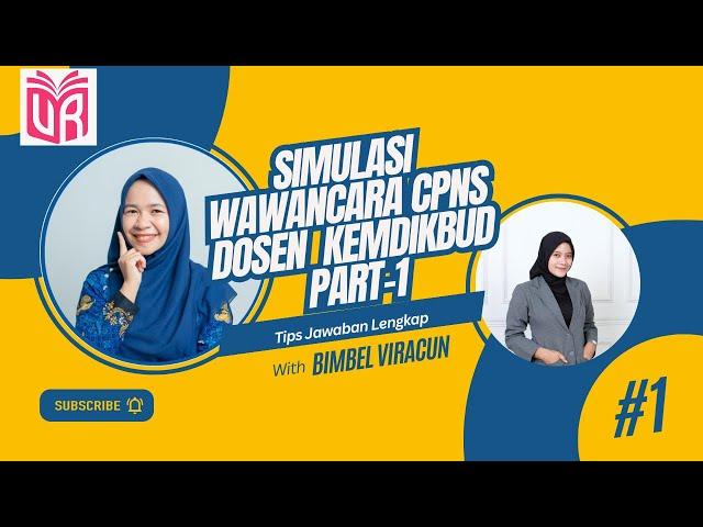 Simulasi Wawancara Dosen Kemdikbud 2023 in Collaboration with Bimbel Viracun.