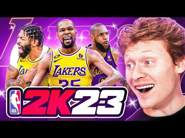 Rebuilding the Los Angeles Lakers! NBA 2K23