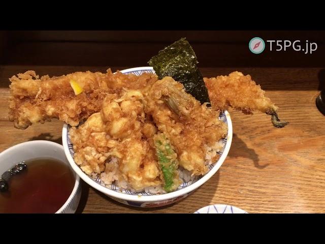 KANEKO HANNOSUKE" Tempura bowl in Nihonbashi. 40 second restaurant introduction.