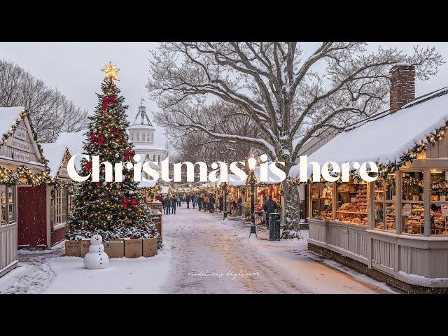 christmas is here: dreamy december winter morning playlist  romanticize your life with piano music