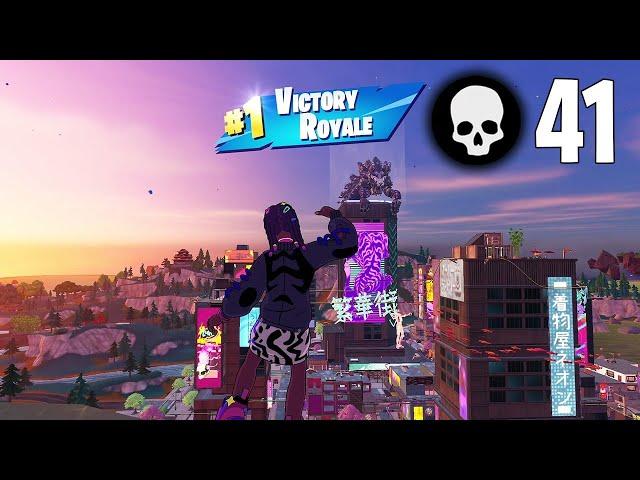 41 Elimination Solo Squads Win (Fortnite Chapter 4 Season 2)