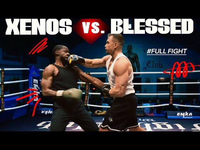 Xenos VS Blessed | Knockdown  | FULL FIGHT | TikTok Influencer Boxing