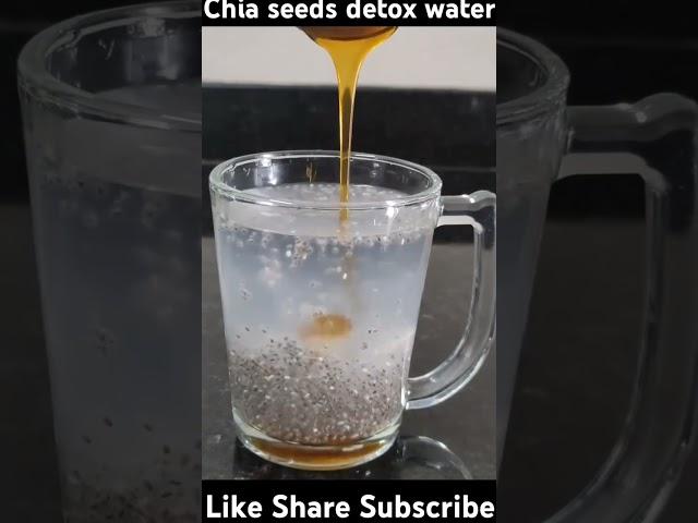 The Chia Seed Water Detox You Didn't Know About #yt #shorts