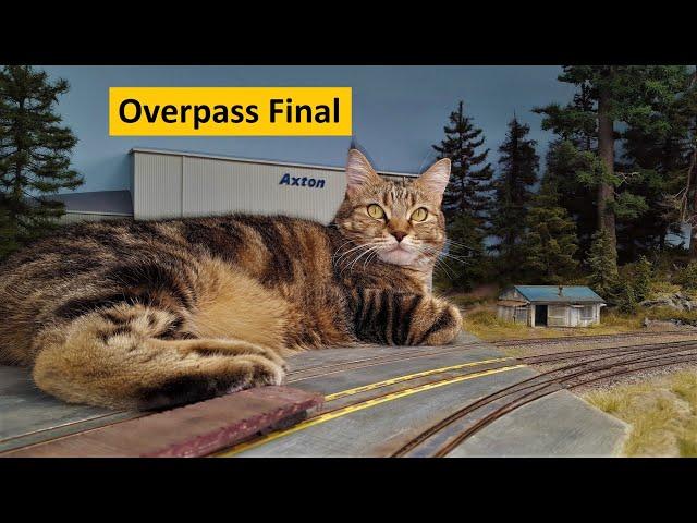 The Highway Overpass Final | The Art of Painting Asphalt & Concrete | River Road - Vlog # 119