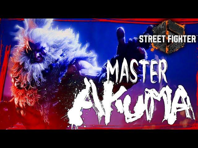HOW TO GET AKUMA IN WORLD TOUR! SF6 AKUMA MASTER WHERE TO GO, WHAT TO DO, AKUMA GIFT?