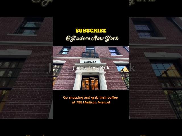 Watch our full video for visiting the largest Hermes store in the world! #hermes #nyc #newyork