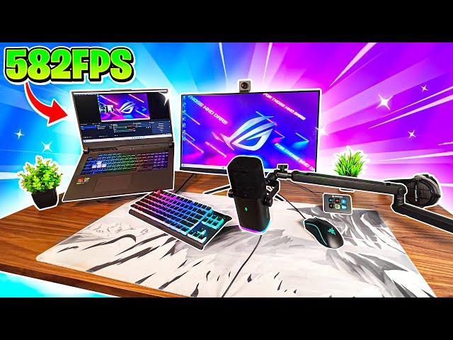 I Built the FASTEST Laptop Streaming Setup! + (Giveaway)