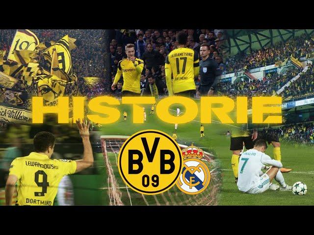 The history of Borussia Dortmund vs Real Madrid