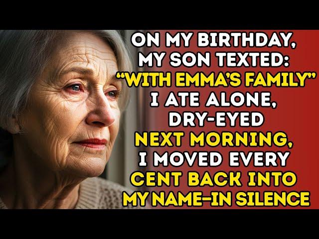 On My Birthday, I Got A Text From My Son: ‘We’re With Emma’s Family. Let’s Skip Yours This Year’