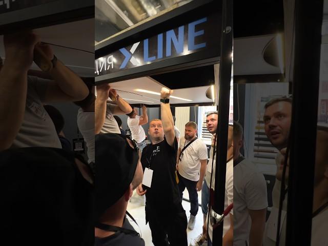 мастер-класс по новым профильным системам X-line от компании Алформ. проходил в шоуруме INNOVAЦИЯ