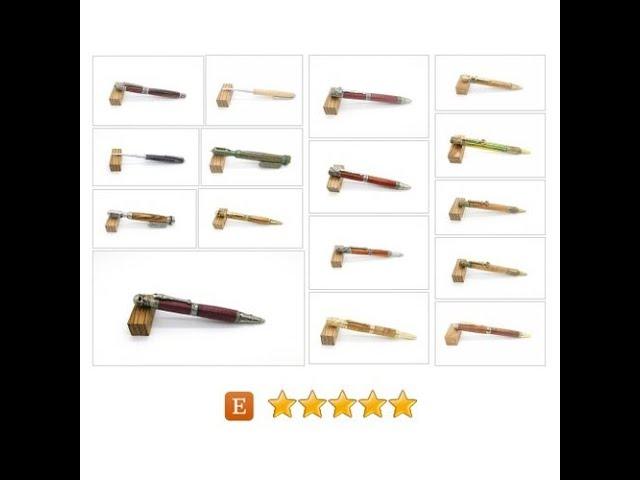 Beautifully Handcrafted Exotic Wood Pens & More by