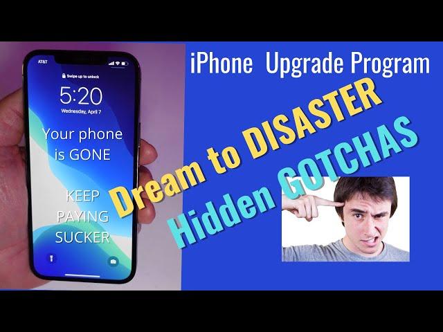 Problems With iPhone Upgrade Program!