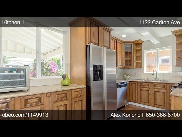 1122 Carlton Ave Menlo Park CA 94025 - Alex Kononoff - Alex Kononoff of Keller Williams