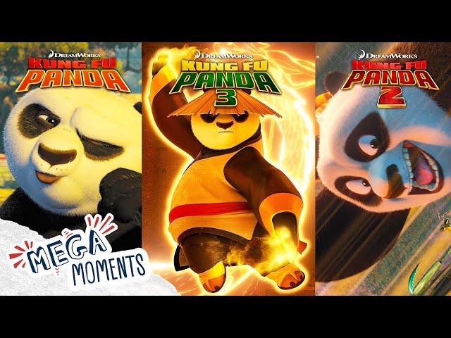 Embrace Your Awesomeness!  | Kung Fu Panda 1-3 | HD | 30 Minute Extended Preview | Mega Moments