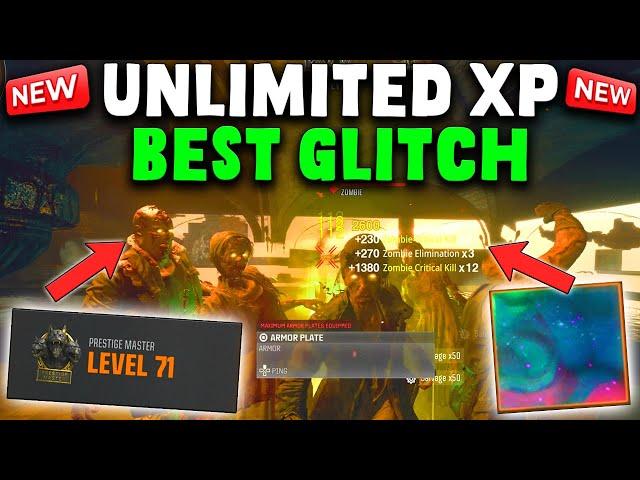 NEW INSANE *SOLO* UNLIMITED XP GLITCH / CAMO GLITCH! BLACK OPS 6 BEST WORKING SOLO GLITCHES!