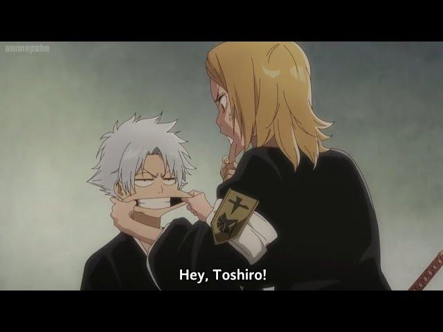 Young toshiro and rangiku || Bleach Thousand Year Blood War Episode 11