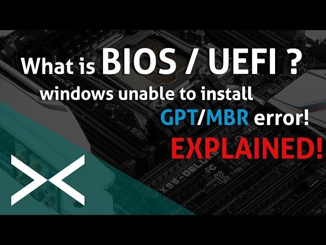 What is BIOS and UEFI? Unraveling and understanding your System's core.