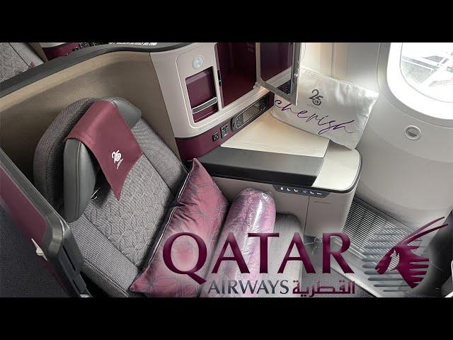 The World's Best Business Class Seat?  Qatar Airways Dreamliner 787-9