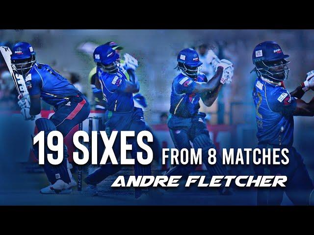 Going...Going...Gone!!! Spicy hitting by Andre Fletcher! 19 sixes from 8 matches I Abu Dhabi T10