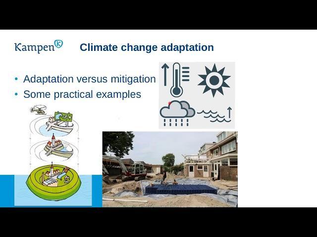 RIVUS and the road to a Climate Adaptive Region - Gastcollege Stan Vergeer, klimaatregisseur Kampen