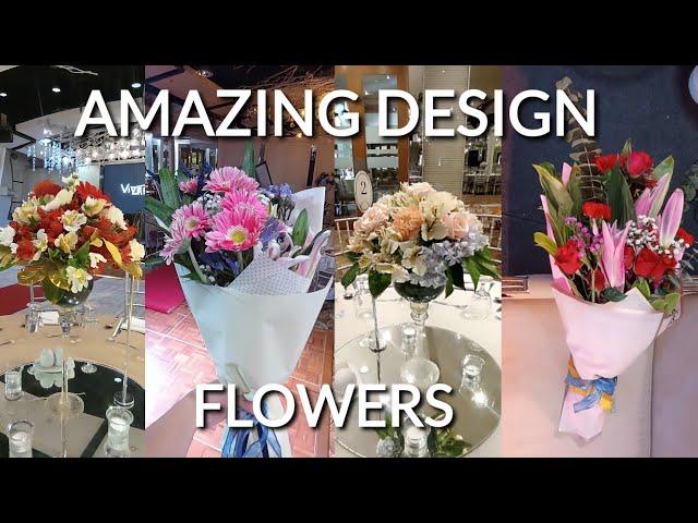 Amazing Design of Flowers || Centerpieces and Bouquet || KAKENTUHAN VLOG