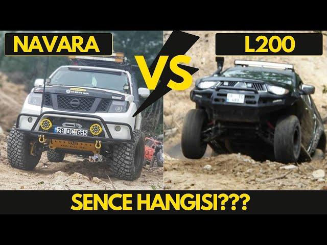 Navara vs L200 : Bitmeyen Çekişme OFF ROAD @TURKEY //