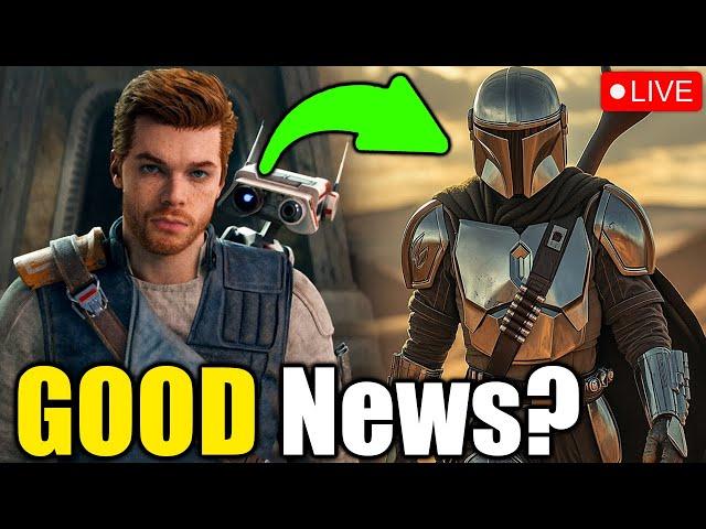 Cal Kestis Coming to LIVE ACTION?? Mandalorian TRILOGY Coming? (& More News) - LIVE!