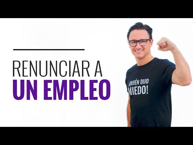 Renunciar a un empleo