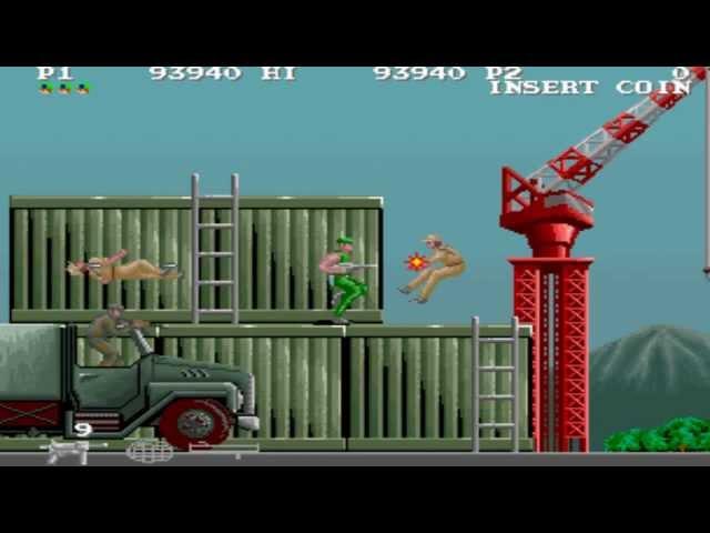 M.I.A. Missing in Action Objective 4-5-6 End 1989 Konami Mame Retro Arcade Games