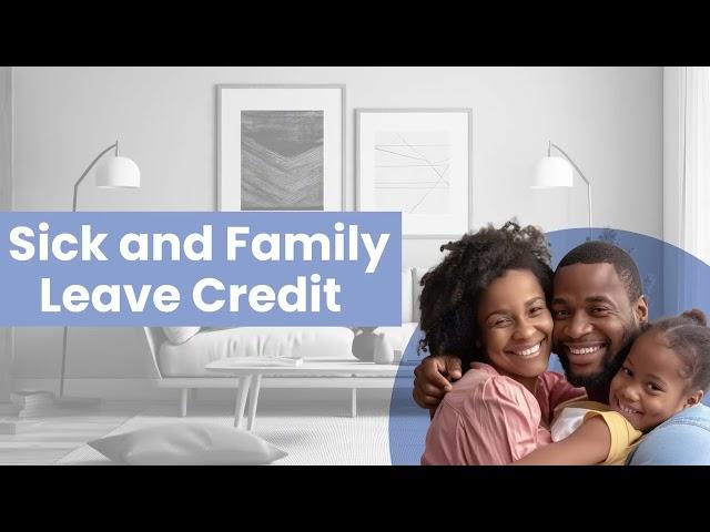 United Business Solutions self-employed tax credit   sick and family leave credits ffcra video 108