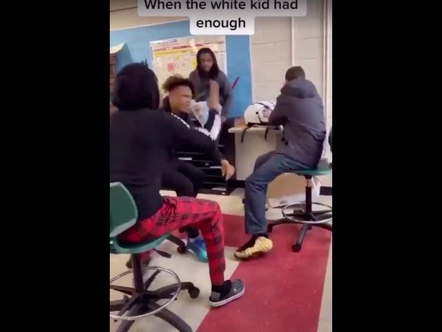 When the quiet kid reaches for his bag 