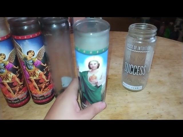 Easy Simple How To read 7 Day Glass Vigil Candles #hoodoo #magic #candelmagick #voodoo