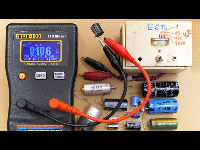 ESR meters and electrolytic capacitors