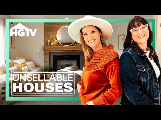 Luxury Cabin Remodel of 90s Tract Home | Unsellable Houses | HGTV