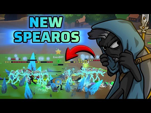 Testing New General Spearos With Updated New Abilities! Stick War: Saga
