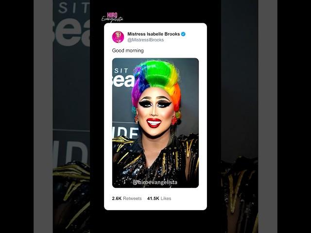 "Her NASTY Skittles wig. #dragrace