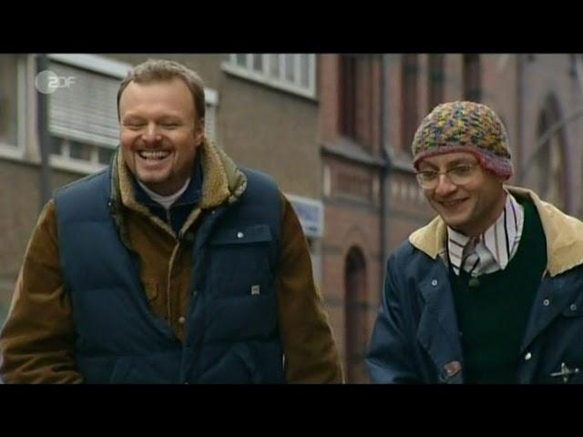 STEFAN RAAB in der WIB-Schaukel mit WIGALD BONING (2004)