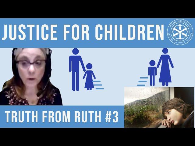 Core Truth #3: The Marriage Crisis is Unfair to Children