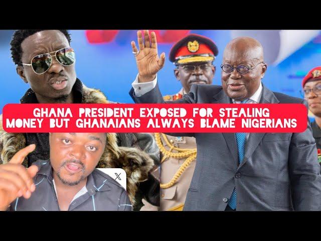 Ghana Government Exposed for Stealing Money But Ghanaians are always Accusing Nigerians Instead