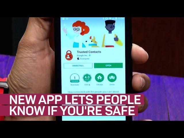 Google's new app lets people know if you're safe (CNET News)