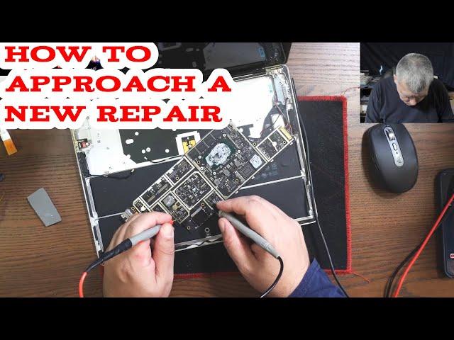 How to approach a laptop repair you never fix before - Microsoft Surface laptop repair, no power